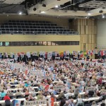 Blick in die Stadthalle